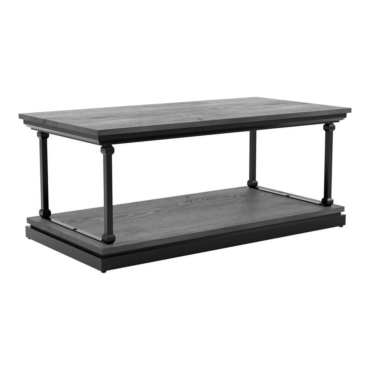 Wood 1-Shelf Coffee Table E8479