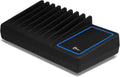 90W 10-Port USB Charging Station with Non-Slip Padded Deck and LED Ambient Light, Black, Pack of 2 D76236