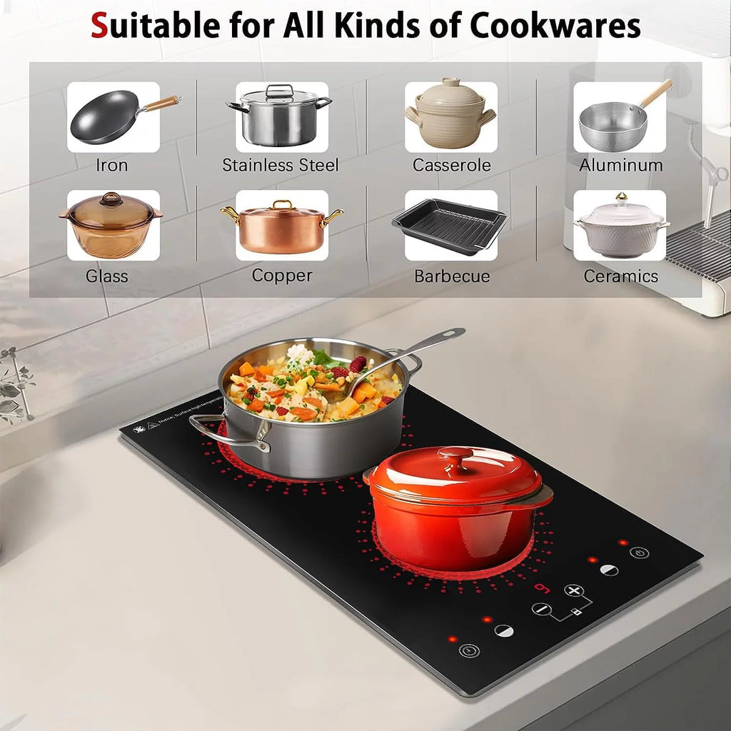 2 Burner Electric Cooktop H115061