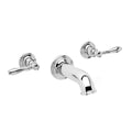 Matte White Wall Mount Tub Faucet P5212