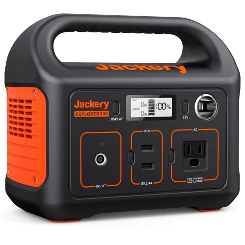 240Wh Portable Lithium Power Station with AC Outlet V260579