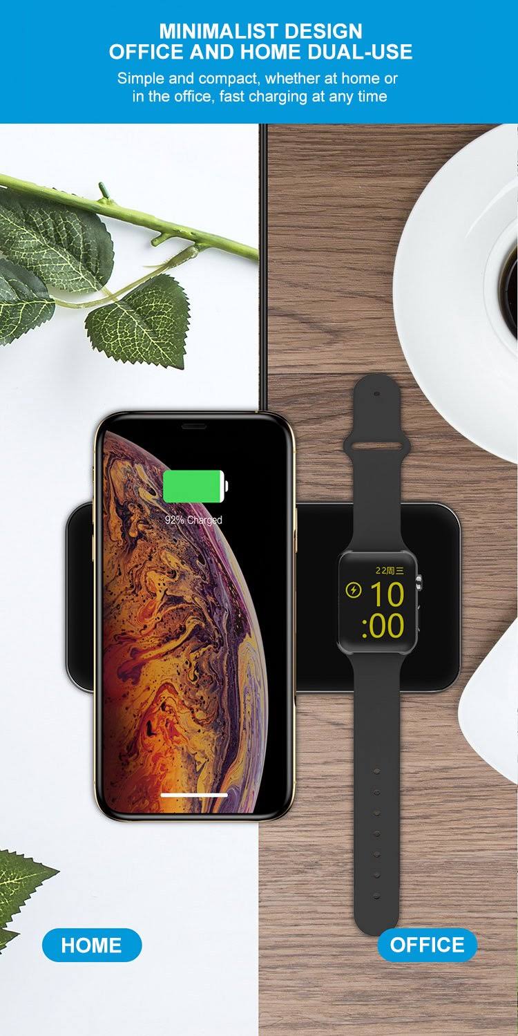 3 in 1 Glass Wireless Charge Pad P3009