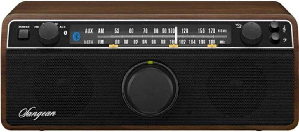 Dark Walnut AM/FM/Bluetooth Stereo Radio H81377