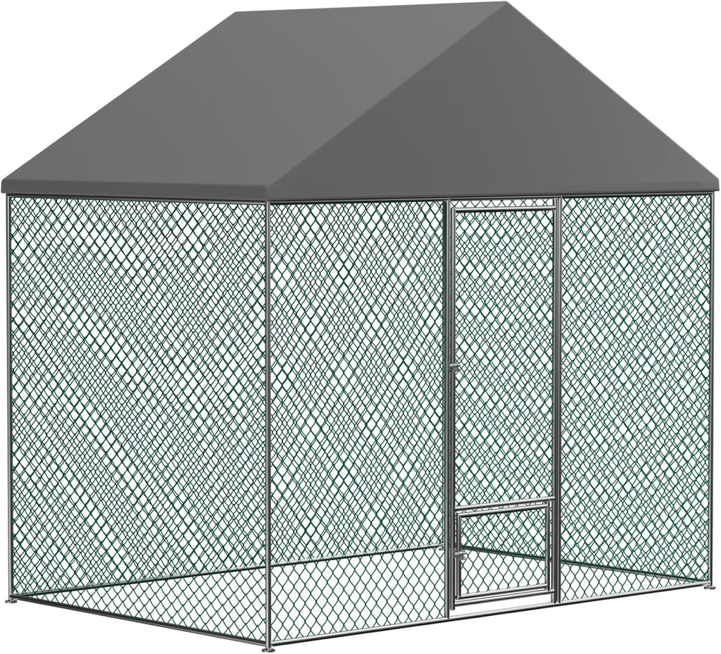 Large Chicken Coop Run Outdoor with Waterproof Anti-Ultraviolet Cover U395993