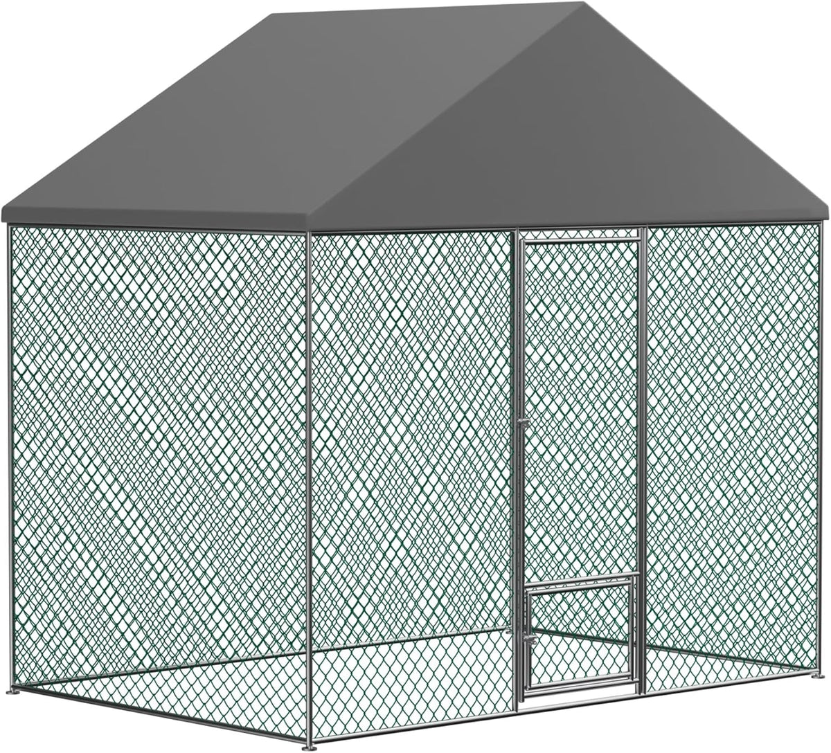 Large Chicken Coop Run Outdoor with Waterproof Anti-Ultraviolet Cover U395993
