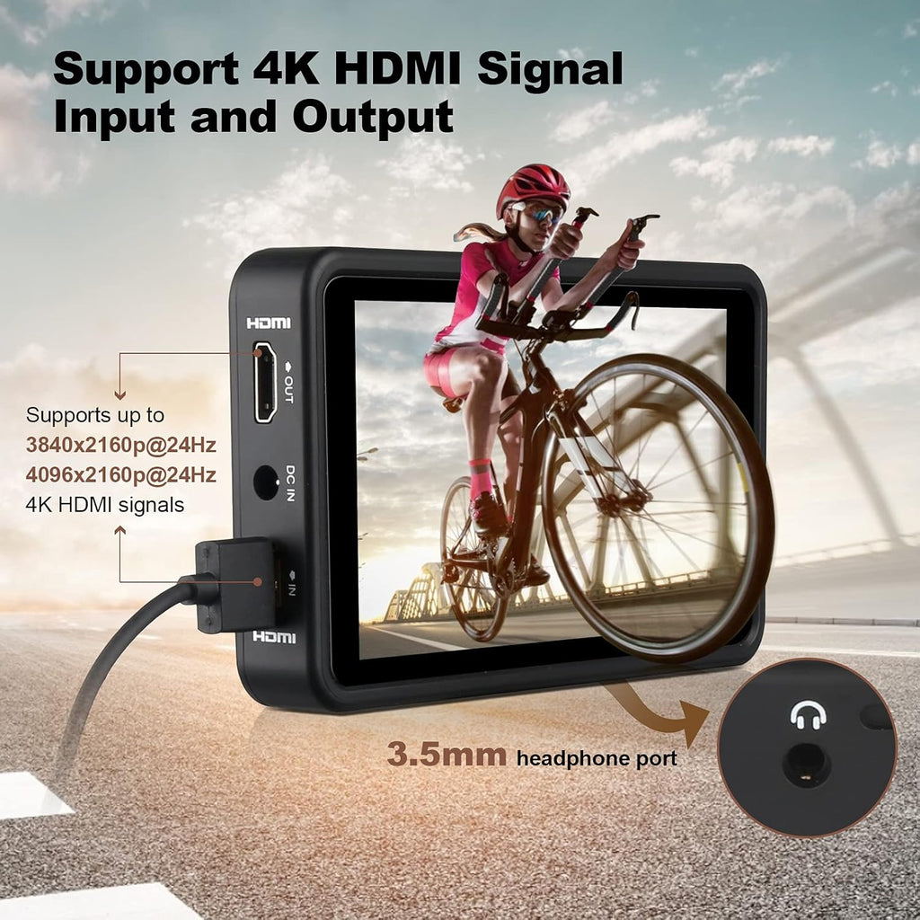 5.5 inch Touch Screen Camera Monitor with HDR E937604