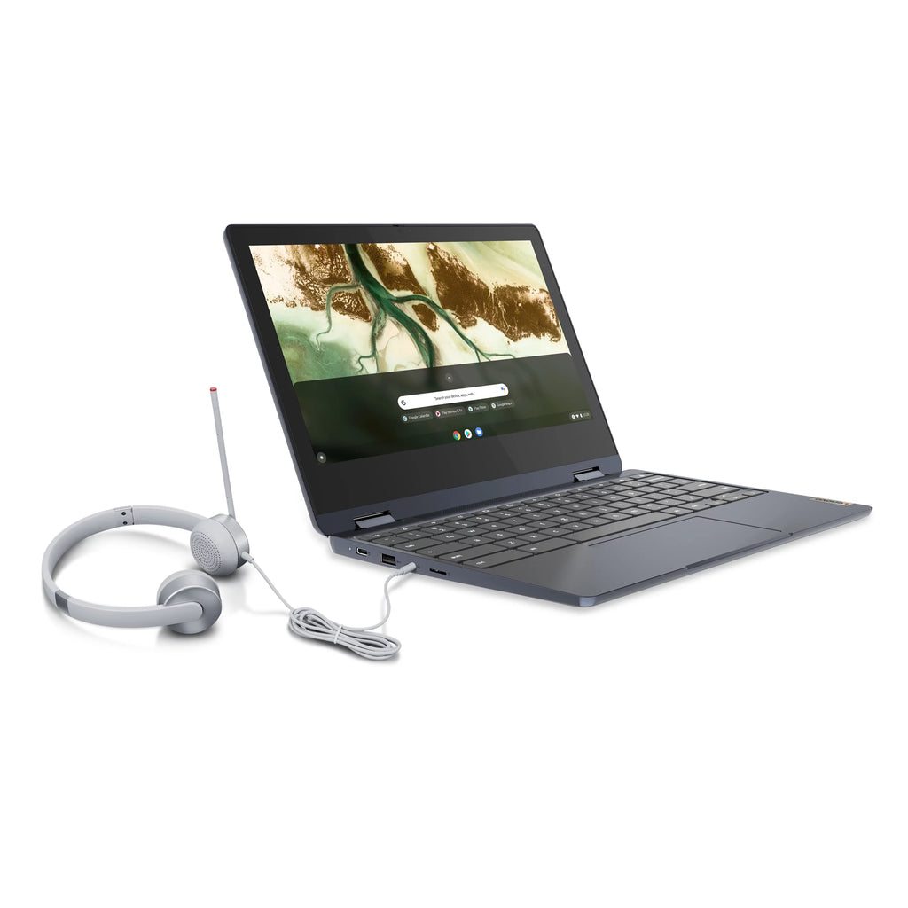 14" Abyss Blue ChromeBook with Headset Bundle G1418