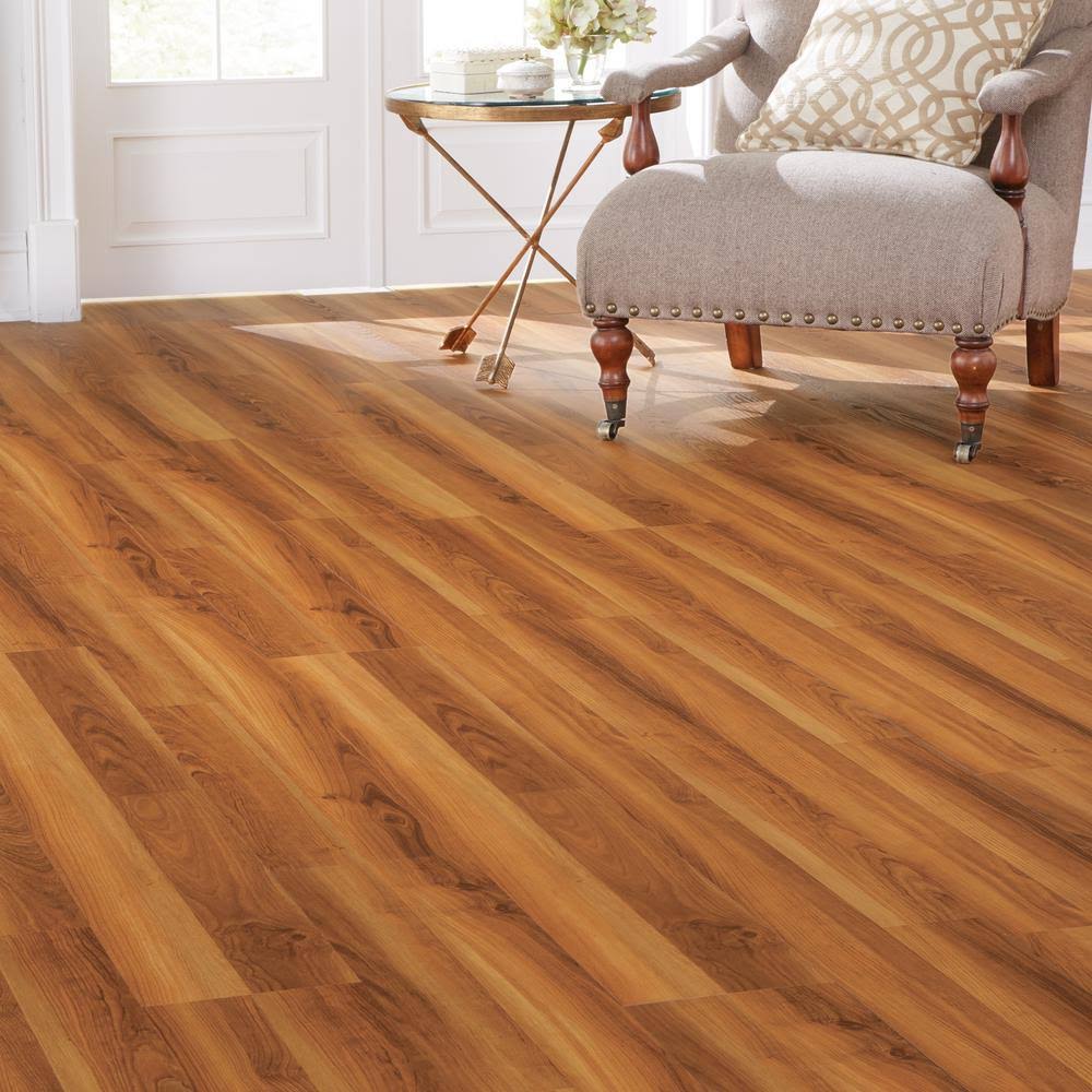 Warm Cherry Luxury Vinyl Plank Flooring (24.74 Sq. ft. / CASE) J1706