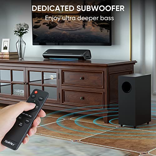 2.1 Deep Bass Soundbar with Subwoofer J1685