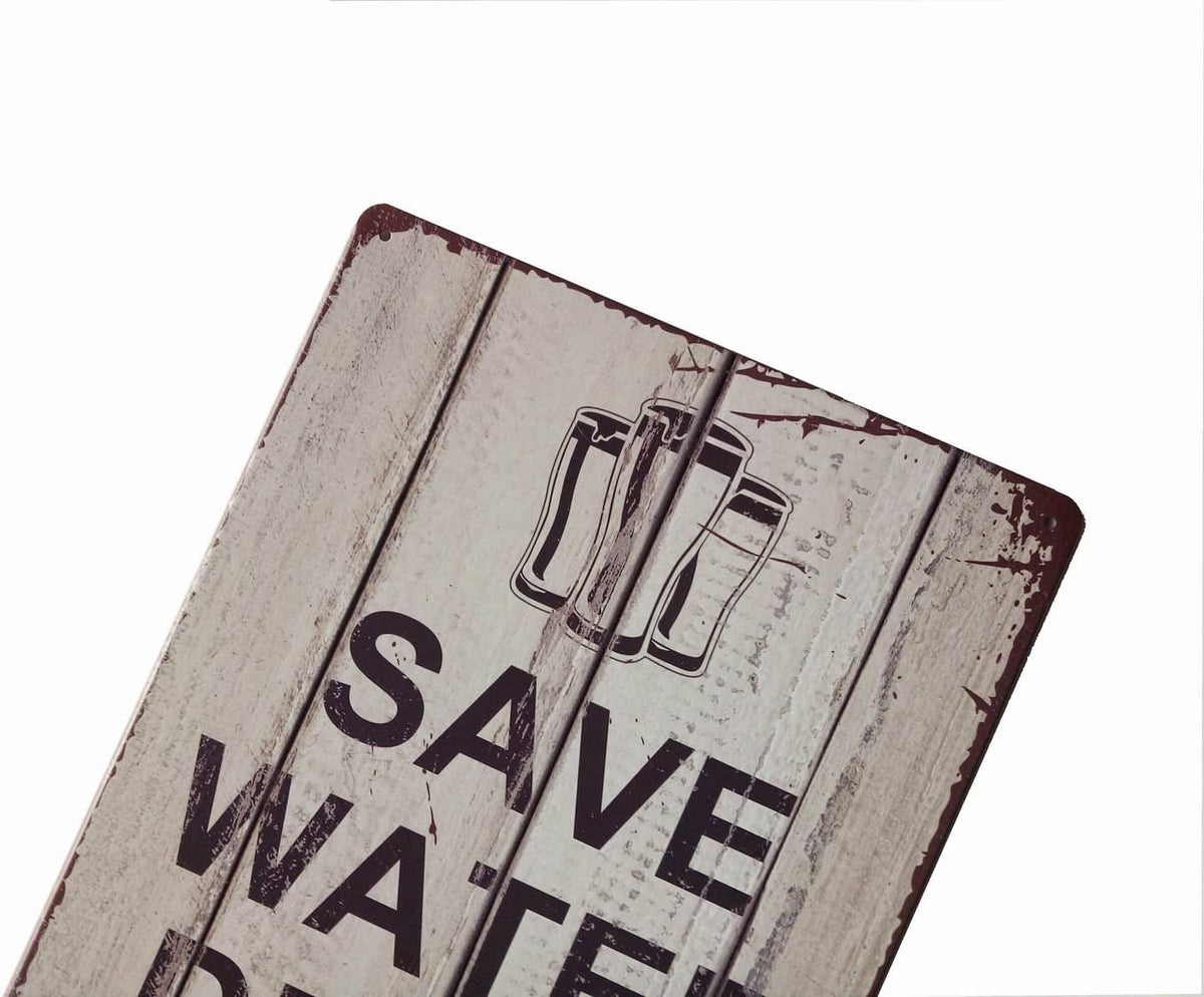 Retro Metal Tin Sign 12 X 8 V155