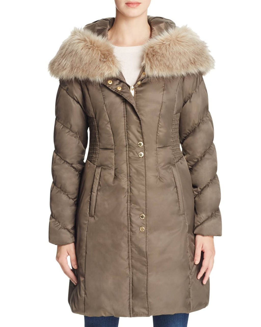 Smocked Coat E226843