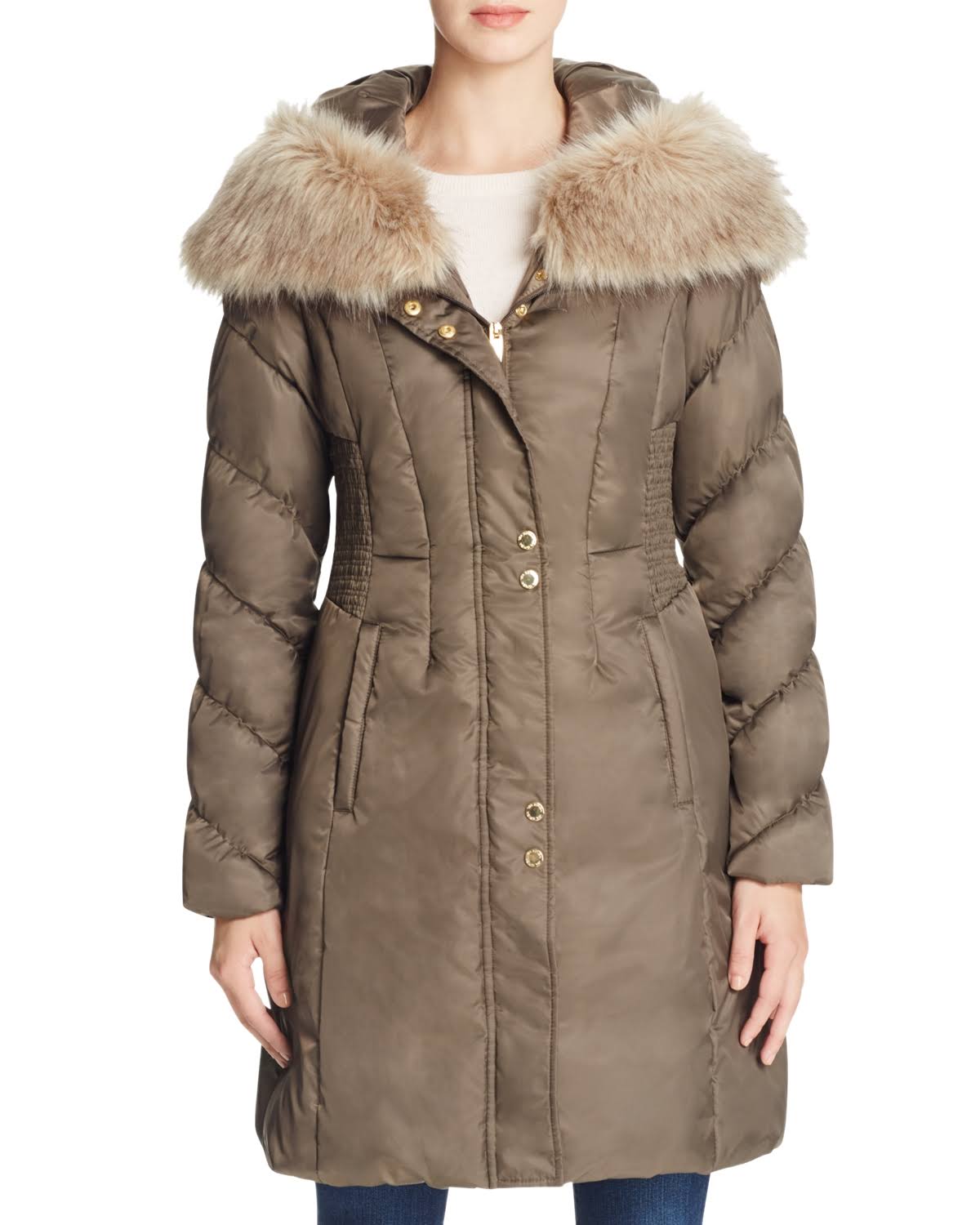 Smocked Coat E226843