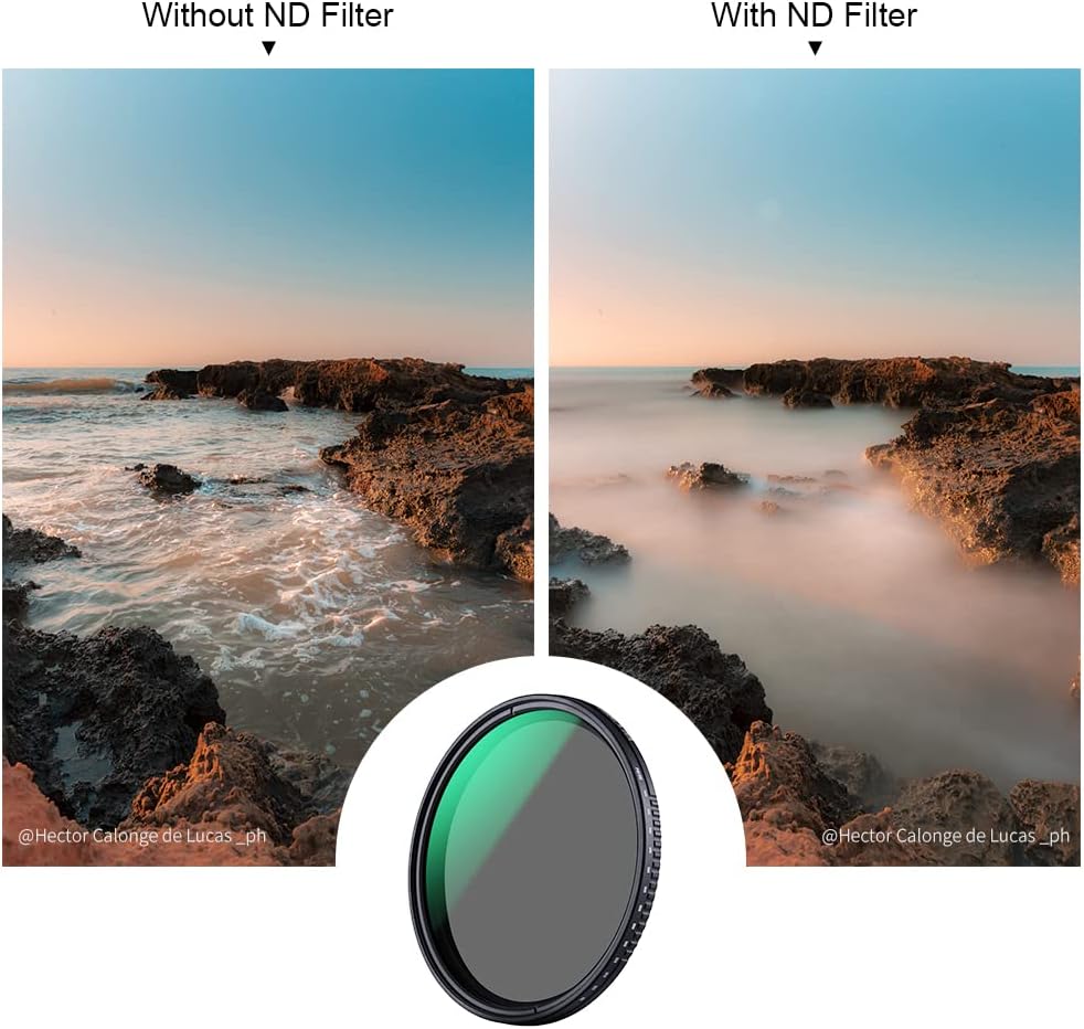 72mm Variable ND3-ND1000 Neutral Density Lens Filter J21272
