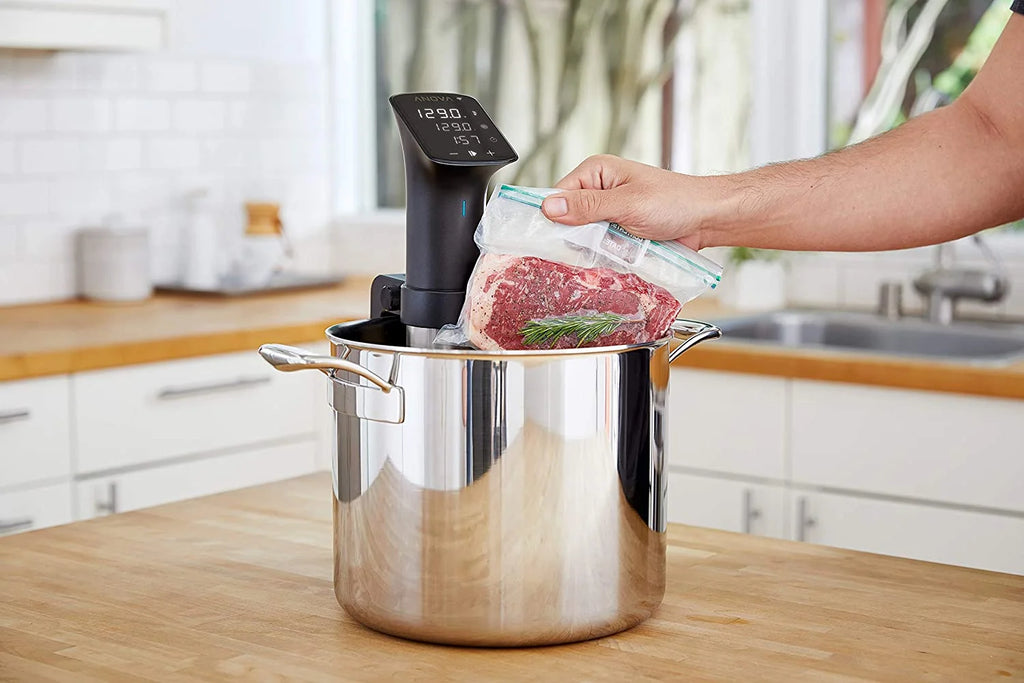 Sous Vide Precision Cooker 1200 Watts Black and Silver B281