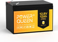 12.8V 12Ah LiFePO4 Battery, IP65, Built-in 12A BMS, Pack of 2 K4286