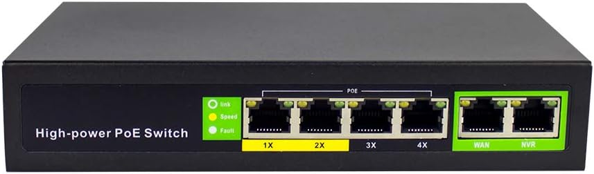 8 Port Unmanaged PoE Switch 125W Pack of 2 O293493