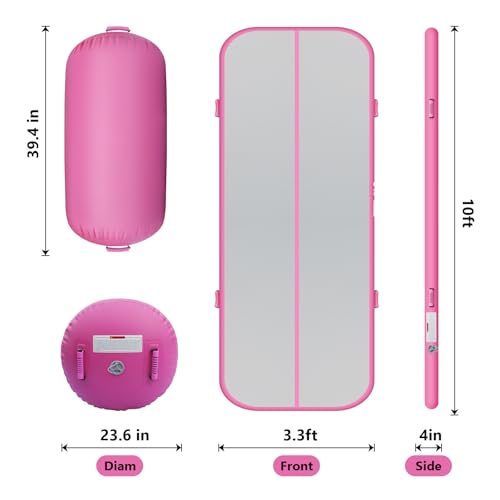 Tumble Track Gymnastics Mat 20ft 4/8 Inch Thick with Electric Pump P276623