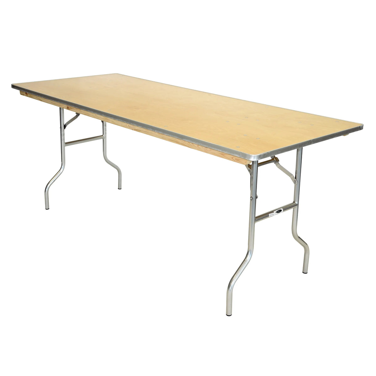 Russian Birch Wood Banquet Table Q59285
