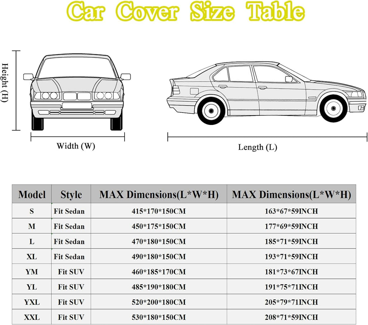 Red 216D Oxford Full Car Cover N199
