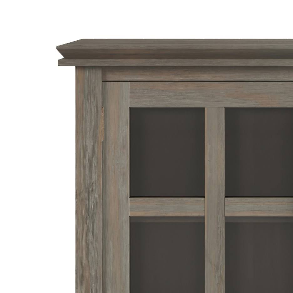 Solid Wood 38 inch Wide Medium Storage Cabinet W555