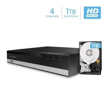 4 Channel DVR Security Camera System Recorder F557633