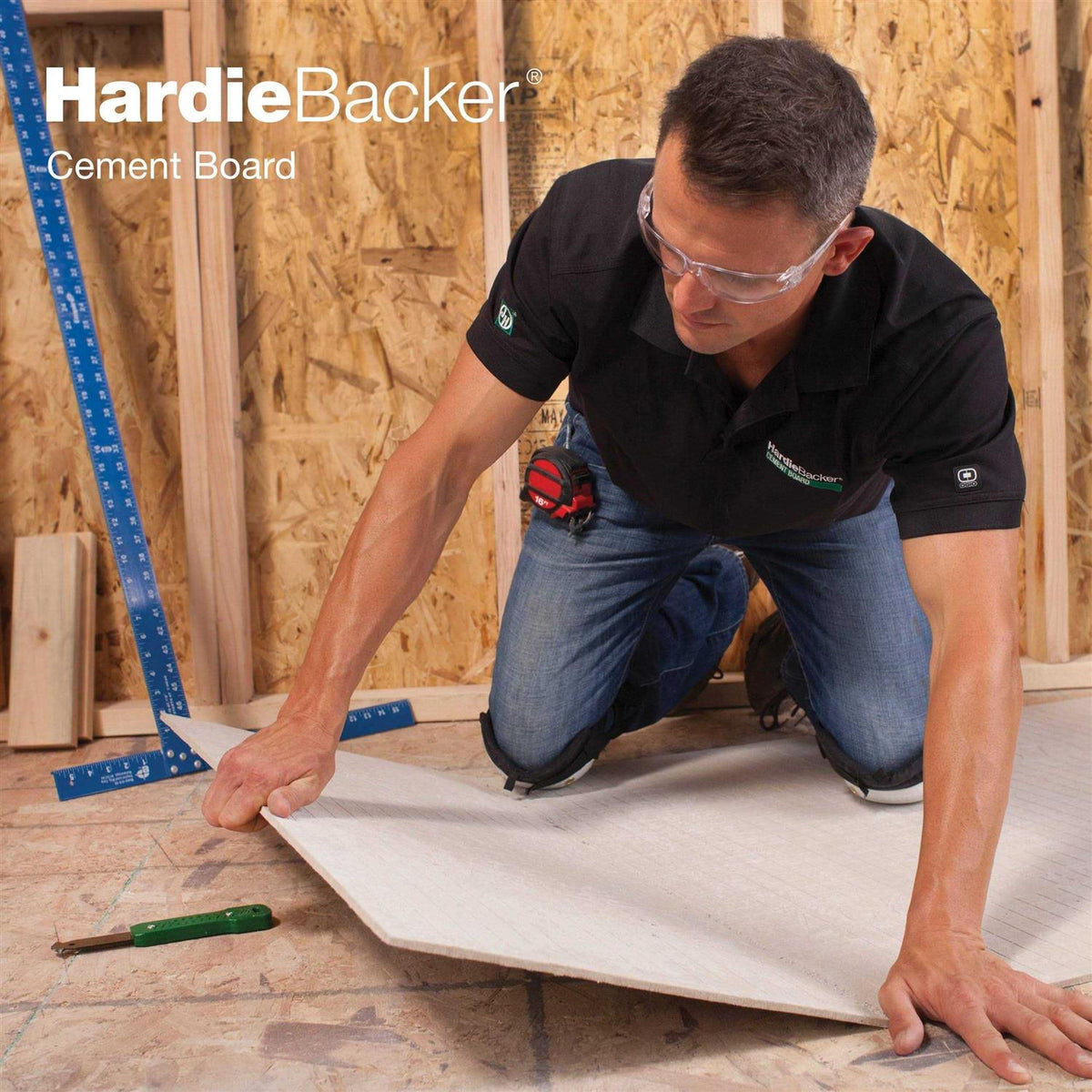 Cement Board 3 x 5-ft. x 0.25-in. N761