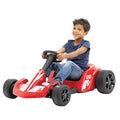 12V Battery Powered Go Kart Black Y8186