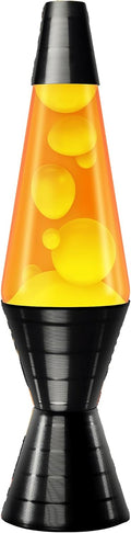 14.5'' Yellow Wax and Orange Liquid Motion Light Y2684