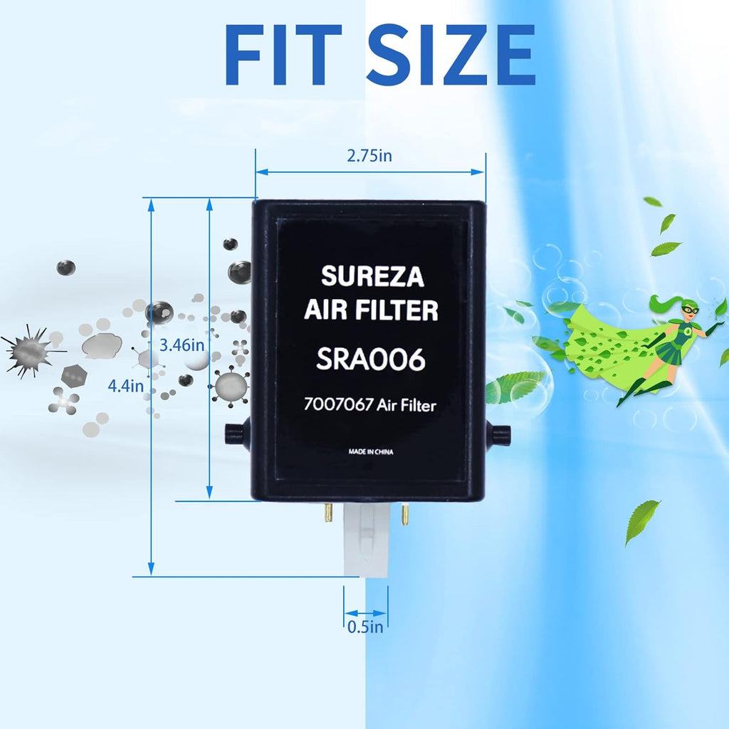 Air Purification Cartridge Replacement Refrigerator Filter Pack of 2 J606000