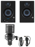 Pair 3.5" Studio Monitors with Bluetooth Q4160