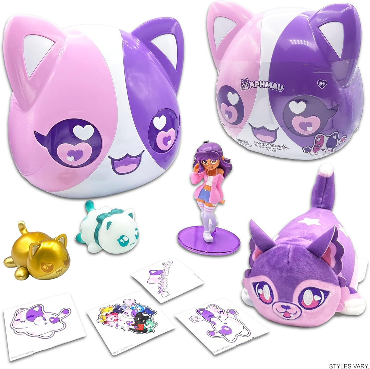 12 pc Mystery Surprise Set Collectible Figure Plush Toys W47618