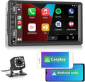 7 Inch Double Din Touch Screen Car Stereo with Backup Camera W19937