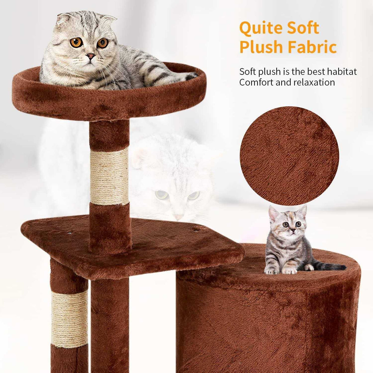 36 Cat Tree Cat Tower Cat Condo Multi-Level C862