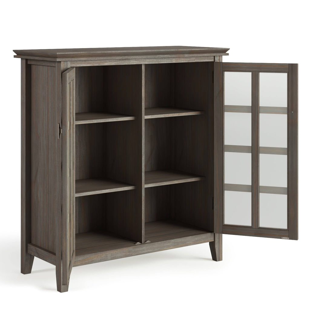 Solid Wood 38 inch Wide Medium Storage Cabinet W555