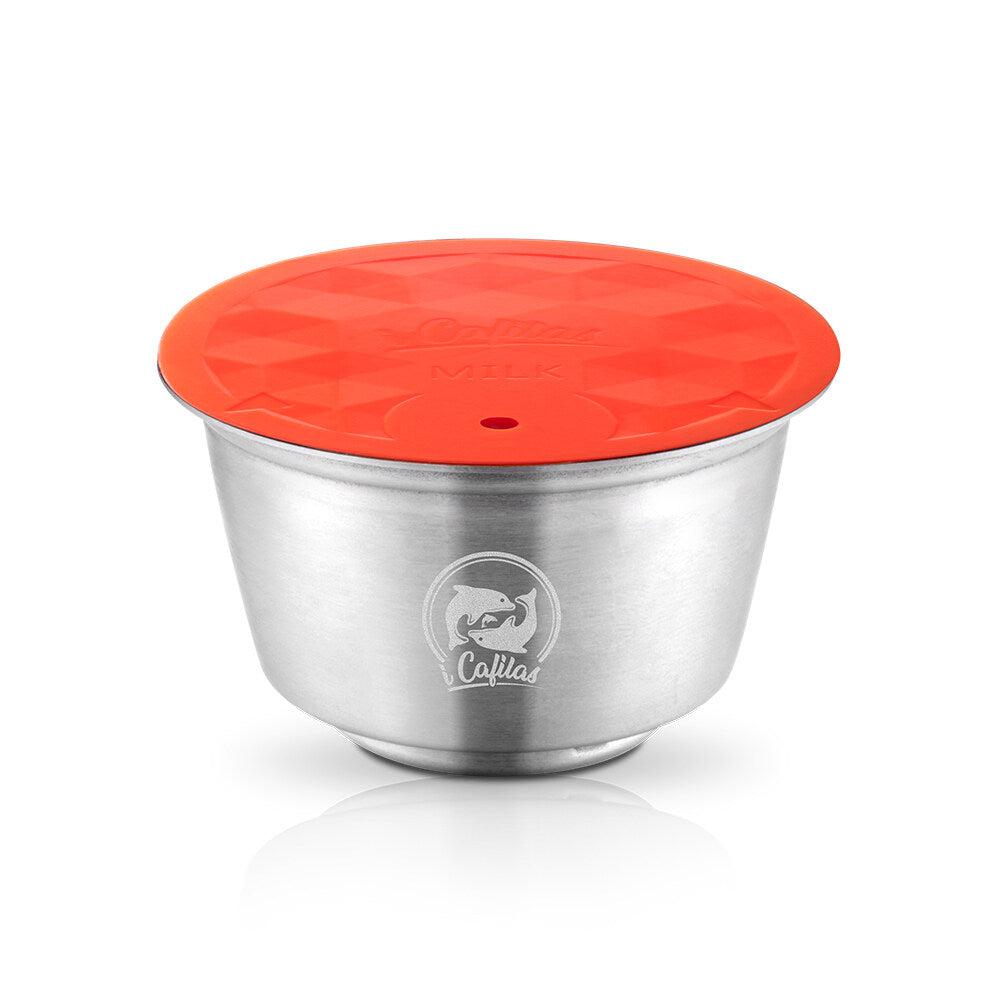 Reusable Stainless Steel Milk Capsule Compatible with Dolce Gusto T902