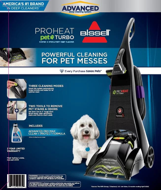 Proheat Pet Turbo Carpet Cleaner K129