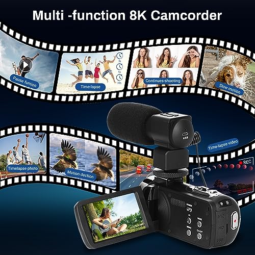 48MP 18X Digital Zoom Camcorder with IR Night Vision L93140