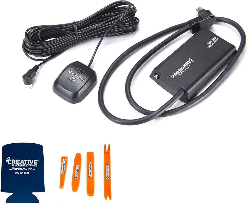 Double DIN Bluetooth Car Stereo CD Receiver with Satellite Radio Tuner Kit Z6621