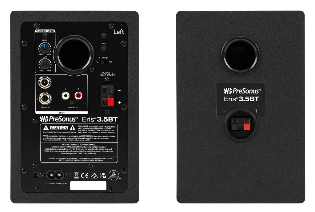 Pair 3.5" Studio Monitors with Bluetooth Q4160