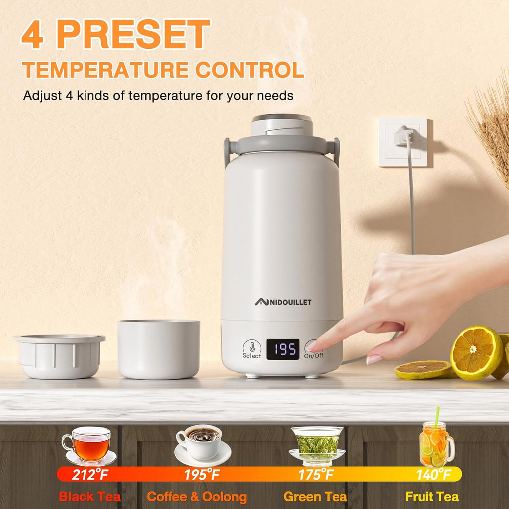 Travel Electric Kettle 1L A26329