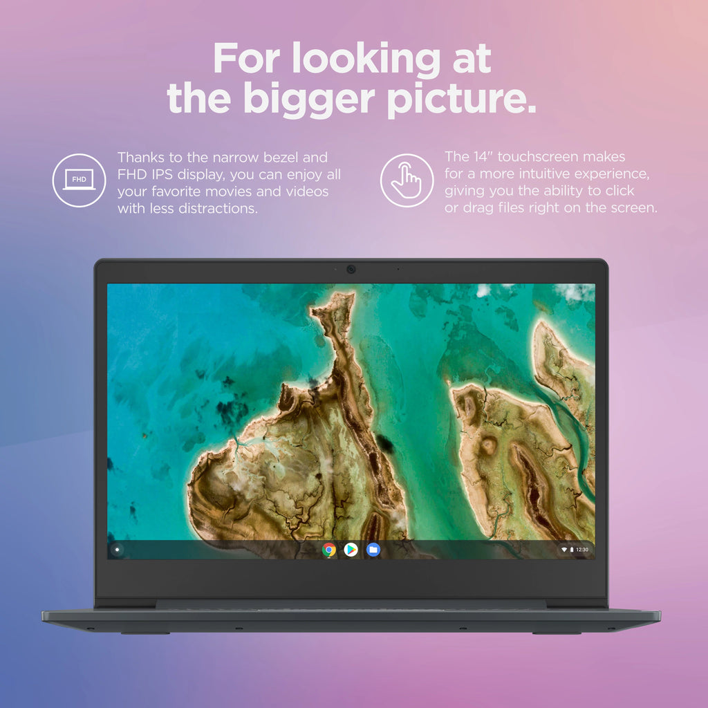 14" Abyss Blue ChromeBook with Headset Bundle G1418