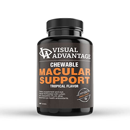 Macular Support Chewables – AREDS 2 Vitamins – Tropical Flavored Chewable Tablets (60) G7775