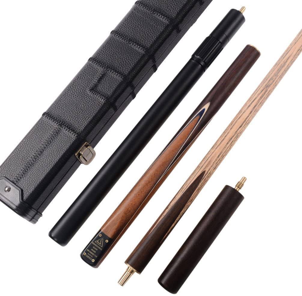 Handmade 57 Rosewood 3/4 Piece Snooker Cue with Black Case and Extension G535279