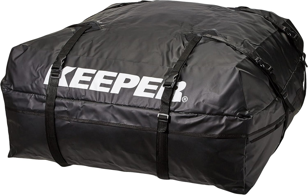 Black Waterproof Rooftop Cargo Bag 11 Cubic Feet J247328