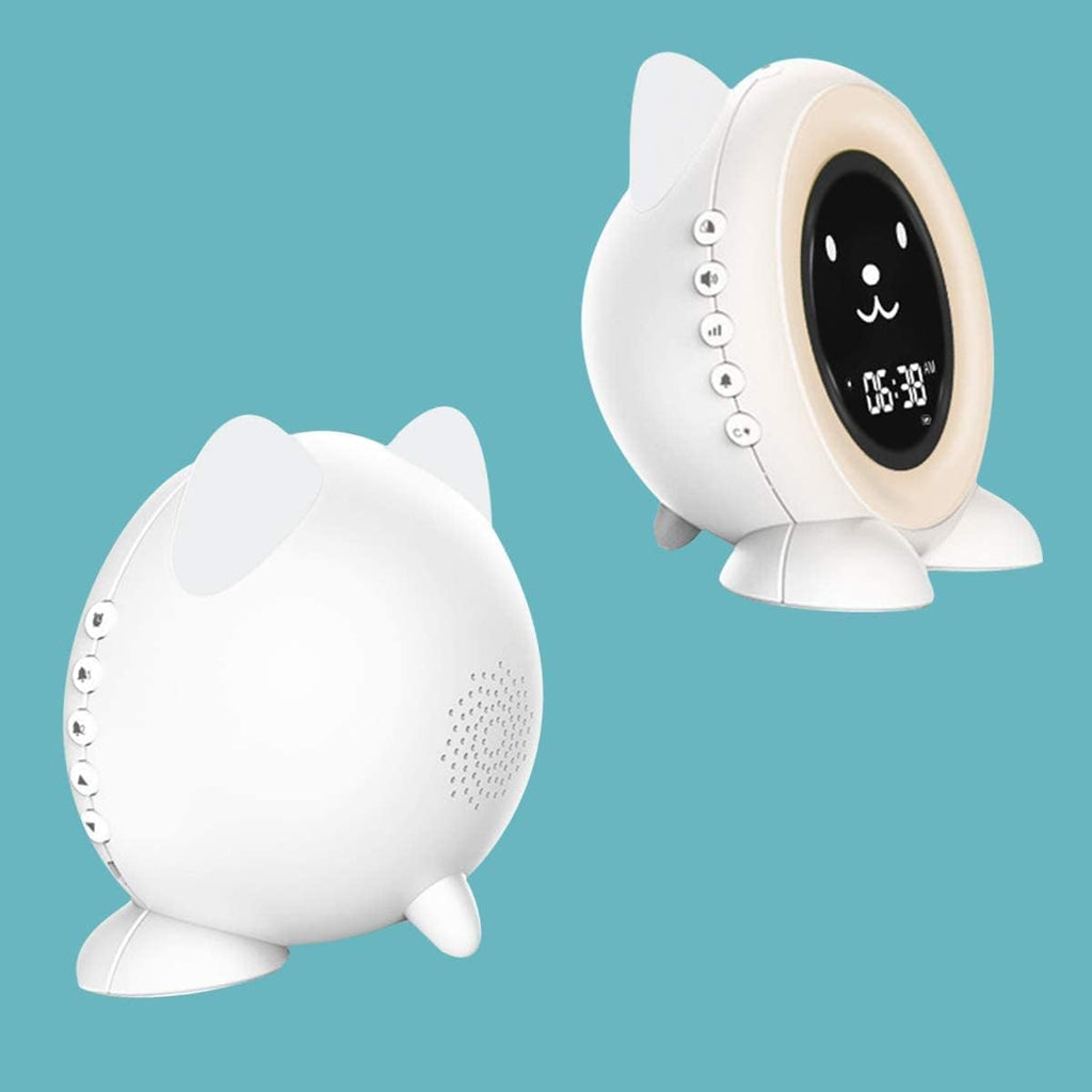 Cat Alarm Clock with Night Light & Sleep Sound Machine A615
