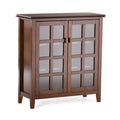 Solid Wood 38 inch Wide Medium Storage Cabinet W555