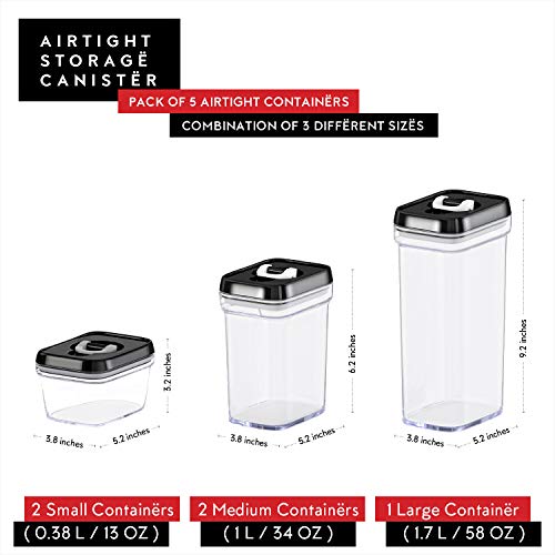2 Pc Airtight Pasta Storage Containers V111823