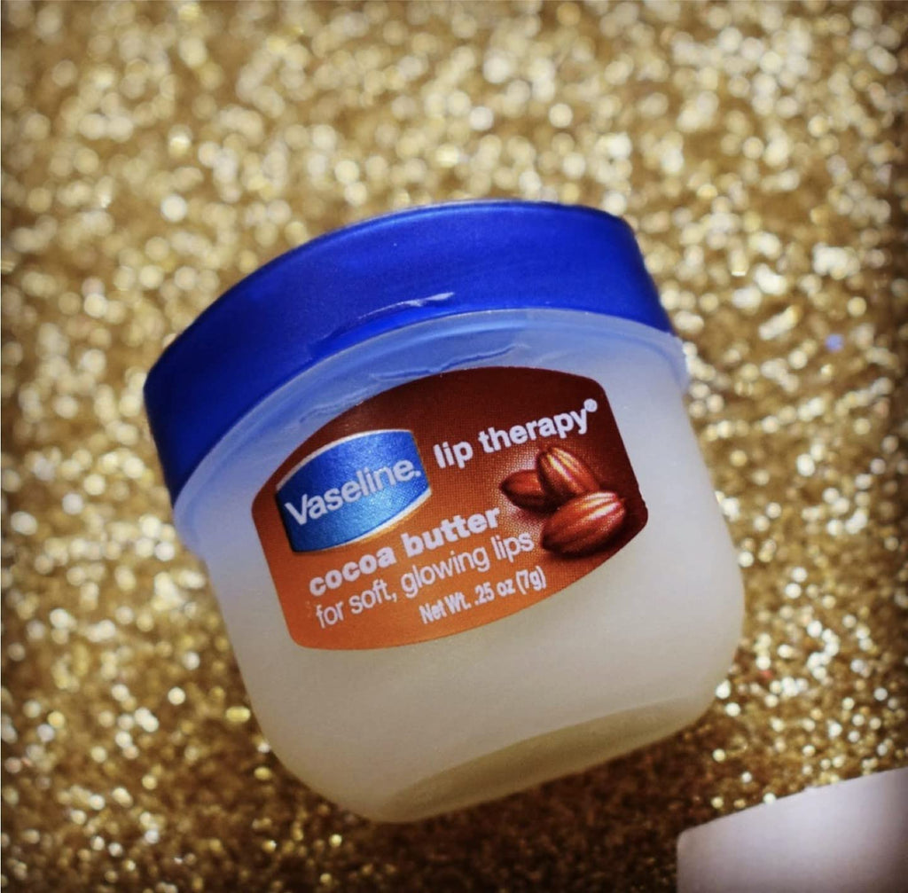Vaseline Lip Therapy Rosy Lips, Cocoa Butter, Creme Brulee, Original Lip Balm, Tinted and Clear Lip Gloss Set, 2 of Each, 0.25 Oz Ea (8 Piece Set) R489