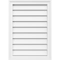 Vertical Surface Mount PVC Gable Vent B170