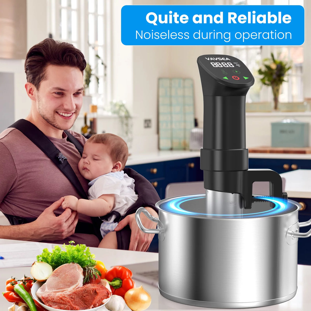 Precision Immersion Circulator with Digital Touch Screen V27151